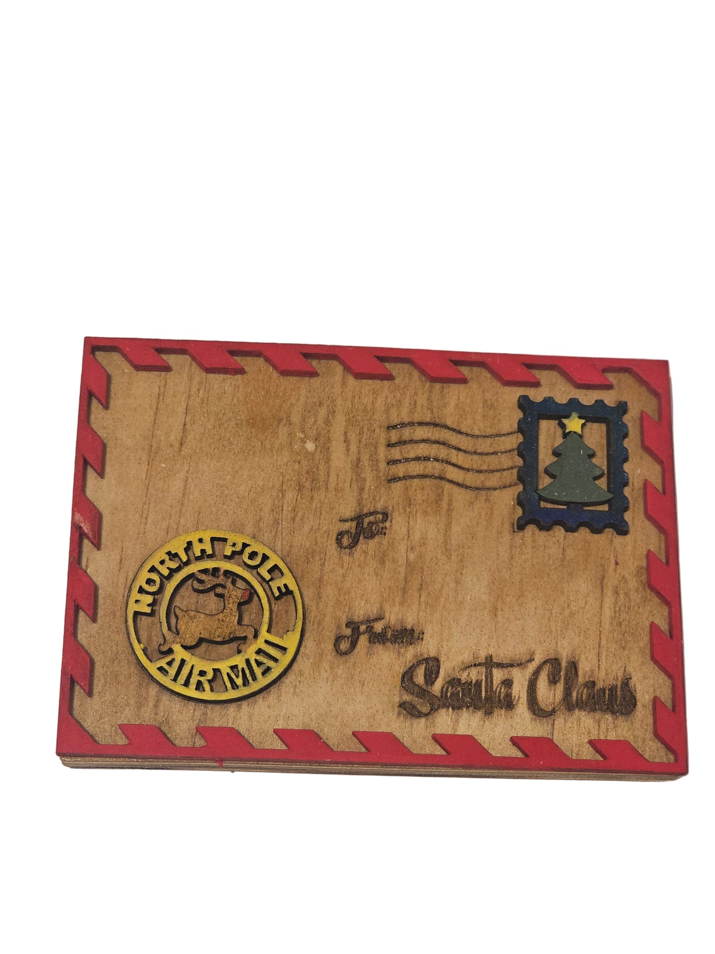 Letter from Santa gift card holder