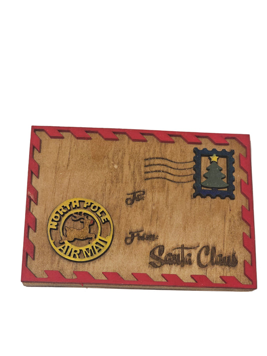 Letter from Santa gift card holder