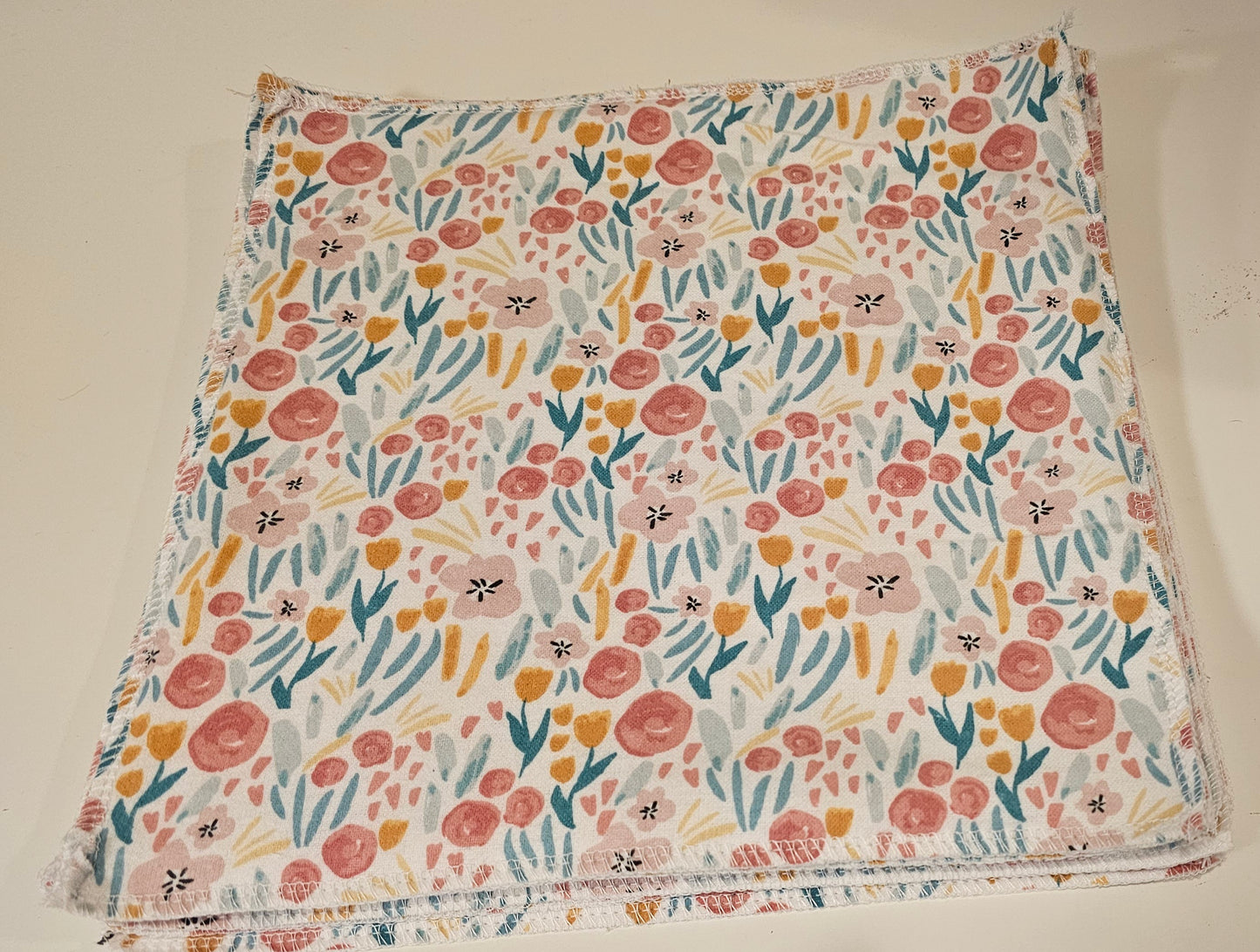Reusable Paper Towel – Floral Print Eco-Friendly Cleaning Cloth