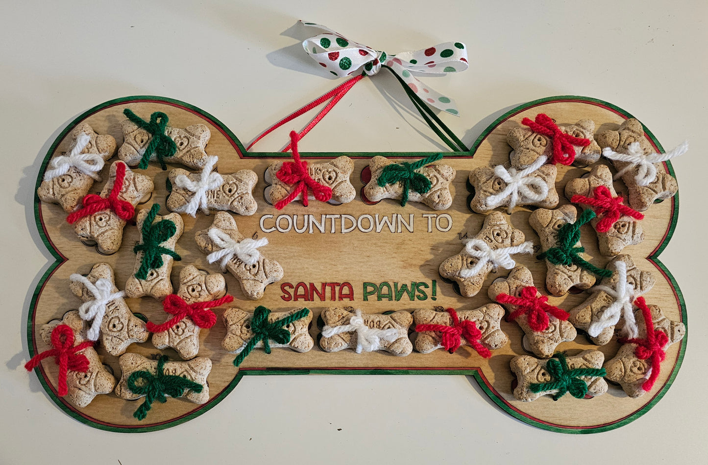 Countdown to Santa Paws – Dog Treat Advent Calendar