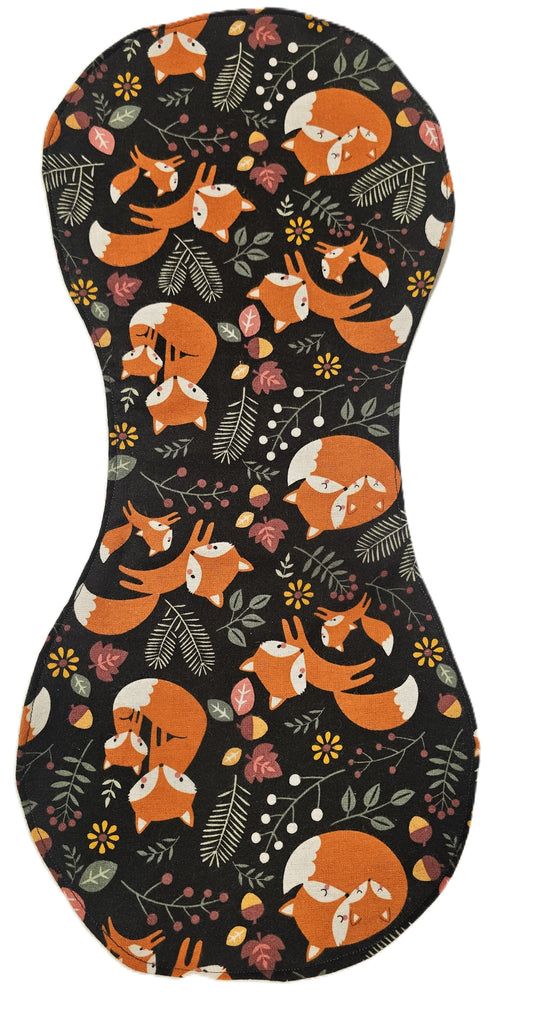 Reusable Burp Cloth – Woodland Fox Print