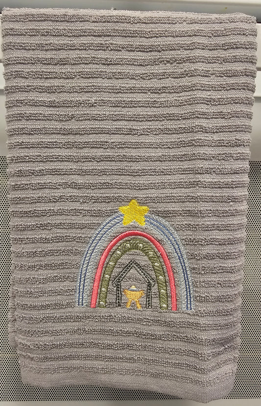 Embroidered Manger