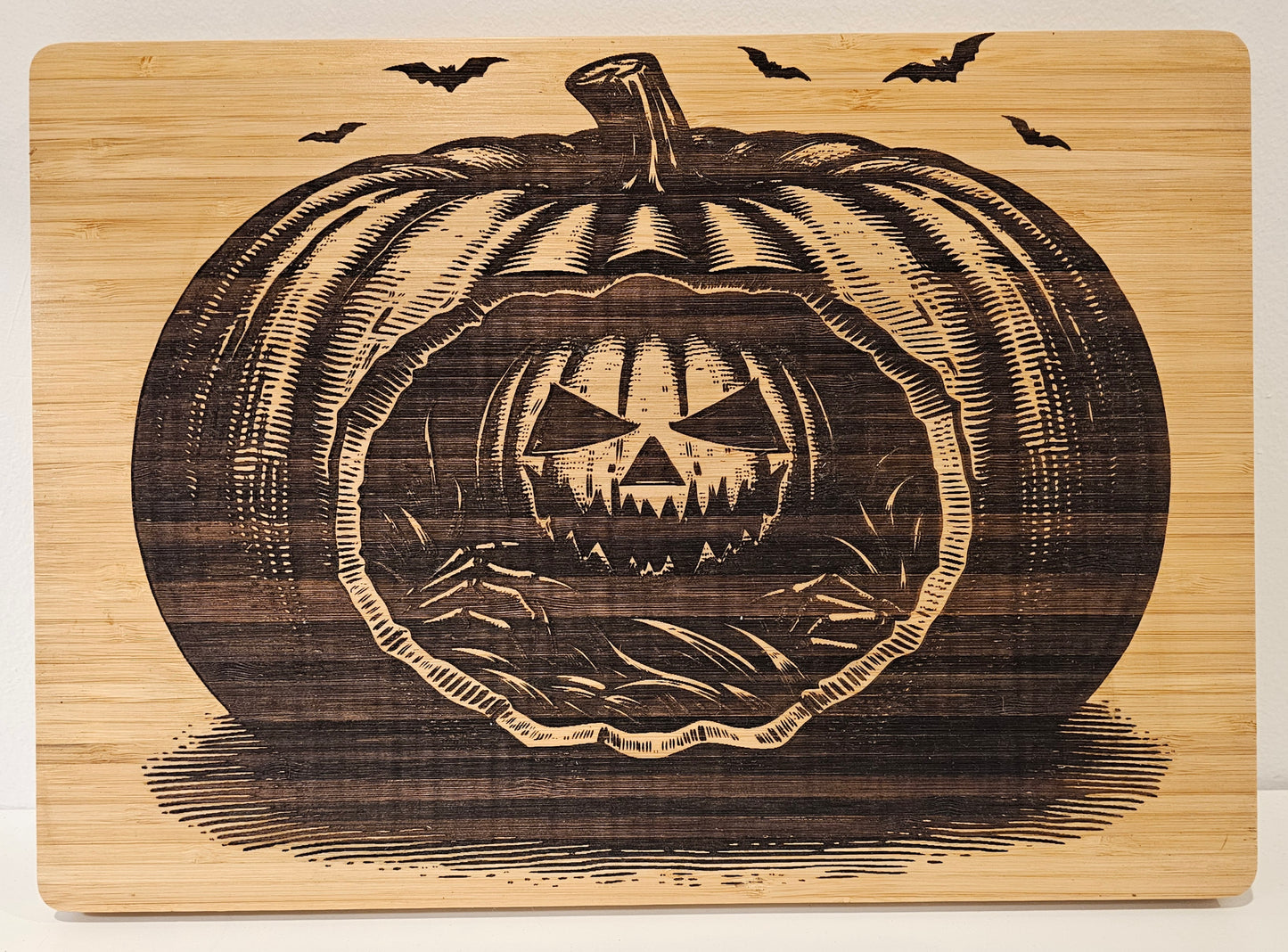 Halloween Pumpkin Cutting Board