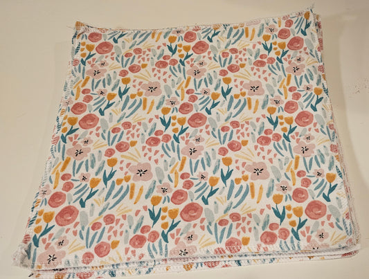 Reusable Paper Towel – Floral Print Eco-Friendly Cleaning Cloth